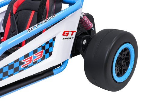 Pojazd Gokart TORNADO z Funkcją Driftu Niebieski