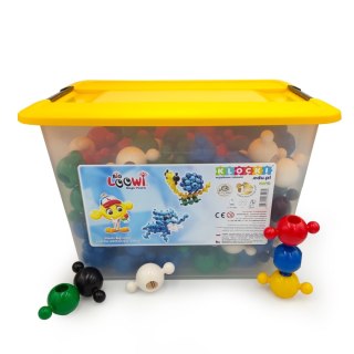 Duże klocki konstrukcyjne Big Loowi Edu 200 elementów 3+