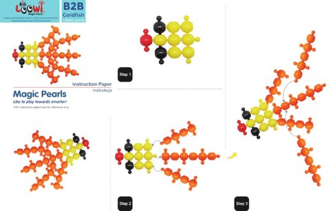 Duże klocki konstrukcyjne Big Loowi Edu 200 elementów 3+