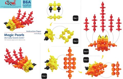 Duże klocki konstrukcyjne Big Loowi Edu 200 elementów 3+