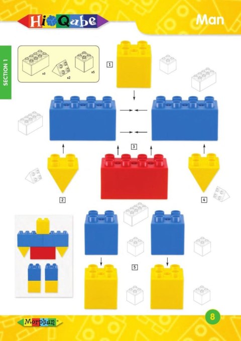 Instrukcje do klocków Morphun Hi-Qube 36 str.