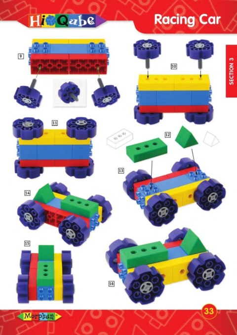 Instrukcje do klocków Morphun Hi-Qube 36 str.