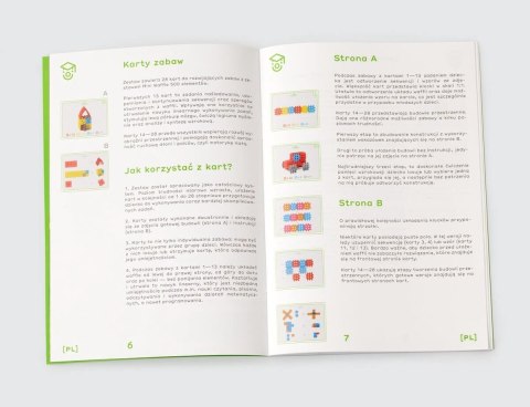 Klocki edukacyjne Marioinex Mini Waffle EDU 500 elementów dla 4-latka wspierające motorykę