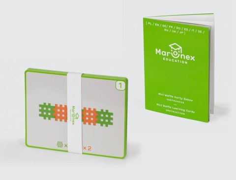 Klocki edukacyjne Marioinex Mini Waffle EDU 500 elementów dla 4-latka wspierające motorykę