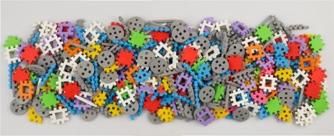 Klocki edukacyjne Marioinex Mini Waffle Konstruktor 140 elementów dla 4-latka wspierające motorykę