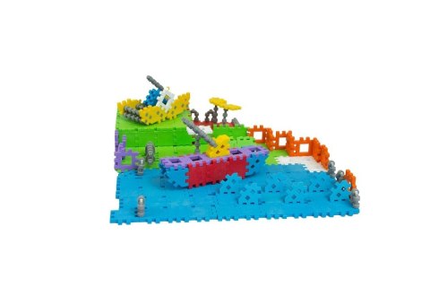 Klocki edukacyjne Marioinex Mini Waffle Wafle Konstruktor 300 elementów dla 4-latka wspierające m...