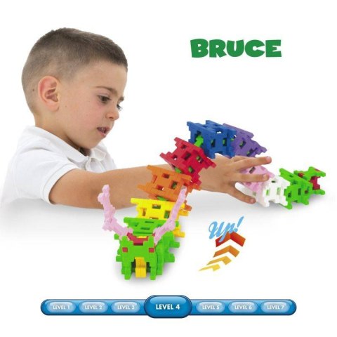 Klocki konstrukcyjne Incastro Bruce 3w1 103 elementy 4+