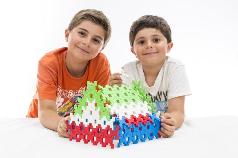 Klocki konstrukcyjne Incastro Cube XL 100 elementów 4+