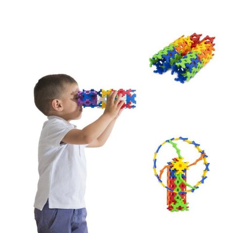 Klocki konstrukcyjne Incastro Cube XL 100 elementów 4+