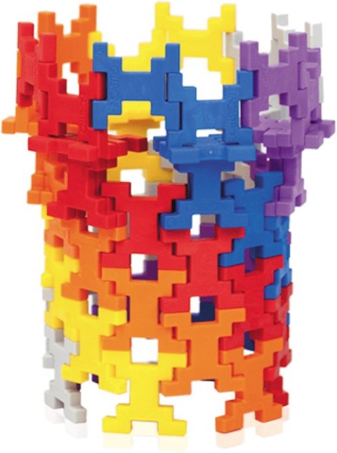 Klocki konstrukcyjne Incastro Cube M 40 elementów 4+