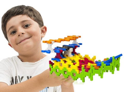 Klocki konstrukcyjne Incastro Cube M 40 elementów 4+