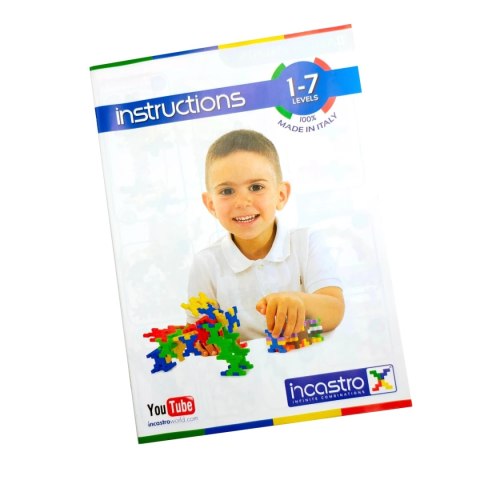 Klocki konstrukcyjne Incastro Pack 200 elementów 4+