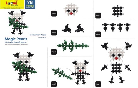 Klocki konstrukcyjne Loowi Pojazdy kulki 308 elementów 4+