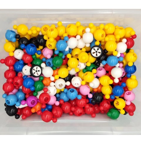 Klocki konstrukcyjne Loowi kulki zestaw edukacyjny 525 elementów 4+