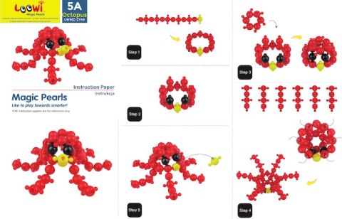 Klocki konstrukcyjne Loowi kulki zestaw edukacyjny 525 elementów 4+