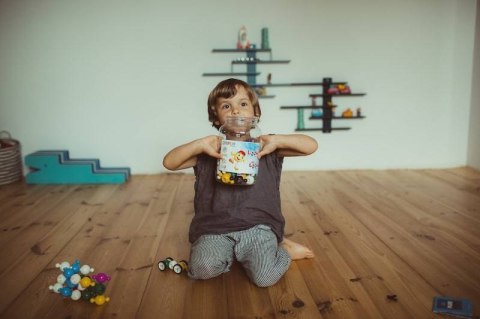 Klocki konstrukcyjne Loowi kulki zielone 125 elementów 4+