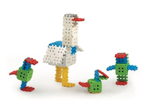 Klocki konstrukcyjne Marioinex Mini Waffle Wafle 500 elementów dla 4-latka wspierające motorykę