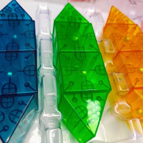 Klocki magnetyczne Flip and Snap Loowi 36 elementów 4+