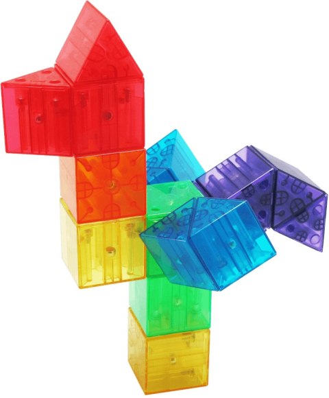 Klocki magnetyczne Flip and Snap Loowi 36 elementów 4+