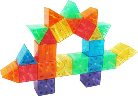 Klocki magnetyczne Flip and Snap Loowi 36 elementów 4+