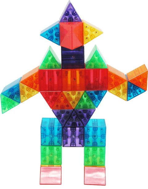 Klocki magnetyczne Flip and Snap Loowi 36 elementów 4+