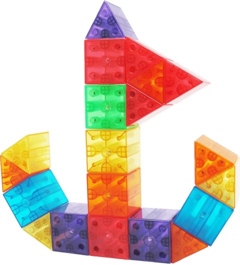 Klocki magnetyczne Flip and Snap Loowi 36 elementów 4+