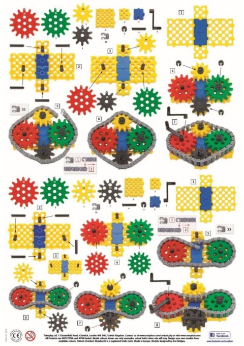 Zestaw uzupełniający GearPhun Łańcuszek 139 el.