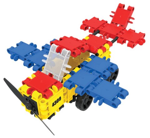 Klocki Clics Wiaderko 10w1 275 el. konstrukcyjne 5+