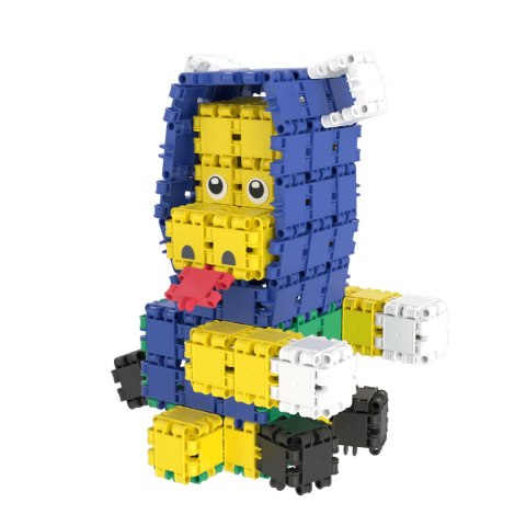 Klocki Clics Wiaderko 10w1 275 el. konstrukcyjne 5+