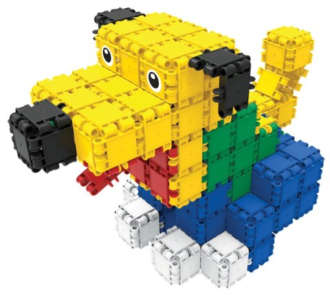 Klocki Clics Wiaderko 10w1 275 el. konstrukcyjne 5+