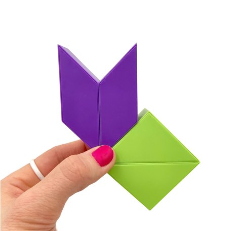 Klocki Magnetyczny Tangram - Magic Big Tangram 100el.