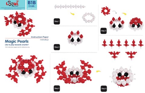 Klocki konstrukcyjne Loowi i Big Loowi mix kulki 200 elementów 3+