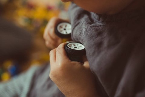 Klocki konstrukcyjne Loowi kulki 40 elementów 4+