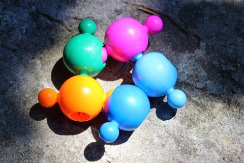 Klocki konstrukcyjne Loowi kulki 40 elementów 4+