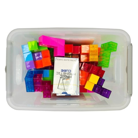 Magnetyczne kostki - Magic Magnetic Cubes 56 el.