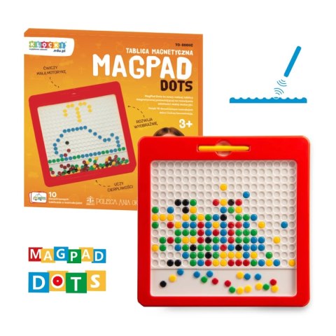Tablica magnetyczna MagPad Dots [czerwona]