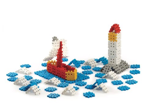 Klocki edukacyjne Marioinex Mini Waffle 140 elementów dla 4-latka wspierające motorykę