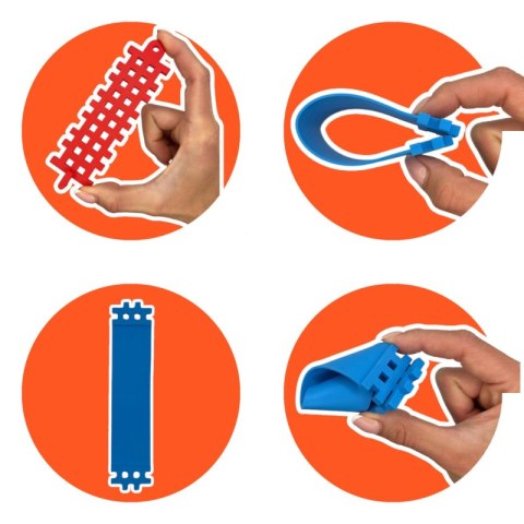 Klocki edukacyjne Marioinex Mini Waffle Konstruktor Expert 301 elementów dla 4-latka wspierające ...