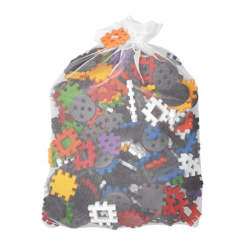 Klocki edukacyjne Marioinex Mini Waffle Konstruktor Expert 301 elementów dla 4-latka wspierające ...