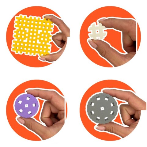 Klocki edukacyjne Marioinex Mini Waffle Konstruktor Expert 501 elementów dla 4-latka wspierające ...