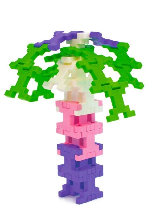 Klocki konstrukcyjne Incastro Colors Mini Pink pastelowe 40 elementów 4+