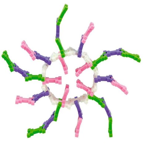 Klocki konstrukcyjne Incastro Colors Mini Pink pastelowe 40 elementów 4+