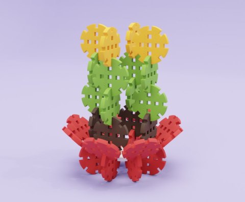 Klocki konstrukcyjne Marioinex Mini Koła Konstrukcyjne 250 elementów dla 4-latka wspierające moto...