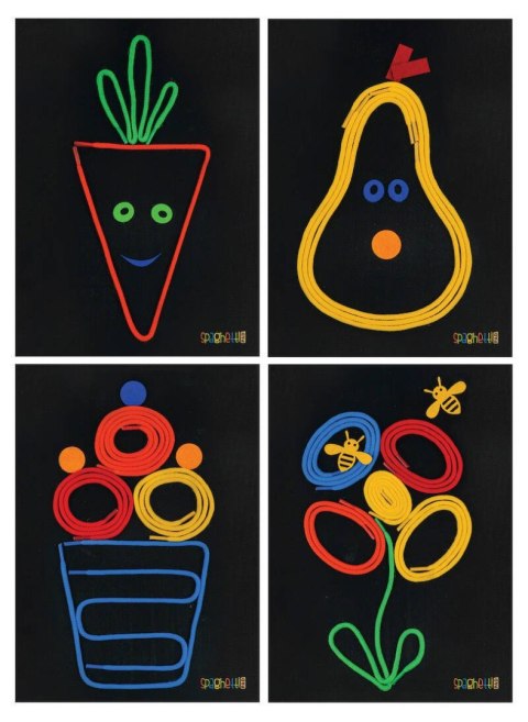 Spaghetti Pad start - tabliczka