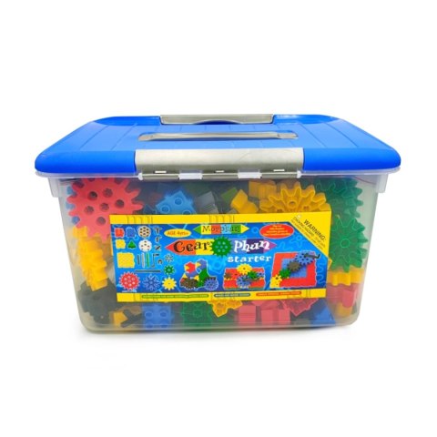 Zestaw klocków konstrukcyjnych Morphun Gearphun 500 el. + Instrukcje 60 str. A4