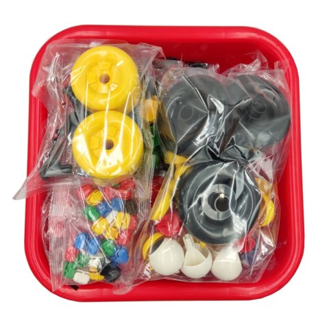 Klocki konstrukcyjne Molyka RED Box 159 elementów 3+ - Molyka