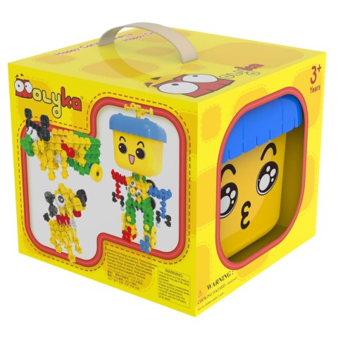 Klocki konstrukcyjne Molyka Yellow Box 158 elementów 3+ - Molyka