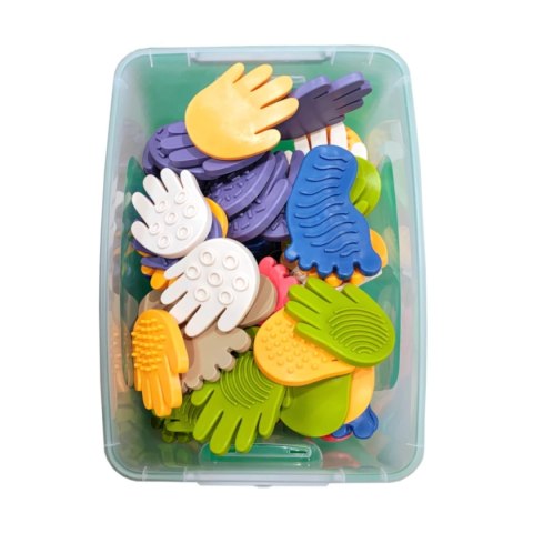 Duża ścieżka sensoryczna Zmysłostrada 100 elementów 12m+ Mom's Care