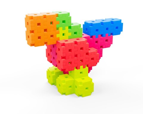 Klocki konstrukcyjne Meli Neon Basic Edu - 1200 el.