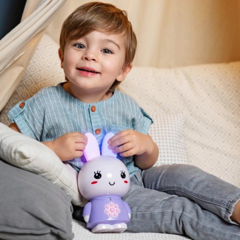 Króliczek Alilo Honey Bunny G6 PURPLE - fioletowy